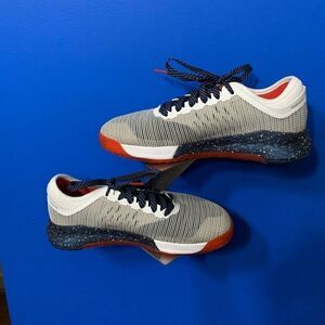 Reebok Nano 9 (Size 7.5) White Blue CrossFit Training Shoes GymSneakers Training